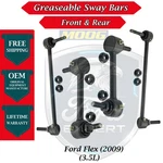 Moog Oem Front & Rear Sway Bars 2009 Ford Flex 3.5L Lifetime Warranty. Fixed Price $147.95.