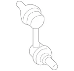 Genuine Nissan Stabilizer Link 54618-1LA0A. Fixed Price $79.44.