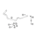 Genuine Mopar Stabilizer Bar Link 68427124AC. Fixed Price $68.57.