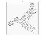 Genuine Audi Control Arm 5WA-407-151. Fixed Price $243.80.