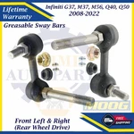 Moog Oem Front Sway Bars For 2008-2022 Infiniti G37/M37/M56/Q40/Q50 Lifetime War. Fixed Price $103.96.