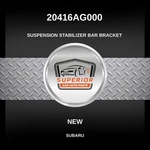 Genuine 2008-2014 Subaru Forester Suspension Stabilizer Bracket 20416AG000. Fixed Price $39.00.