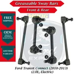 Moog Oem Front & Rear Sway Bar Links 2010-2013 Ford Transit Connect 9 Yr Wa.. Fixed Price $145.80.