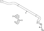 Genuine Nissan Stabilizer Bar 54611-7JA0A. Fixed Price $650.15.