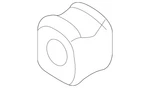 Genuine Ford Stabilizer Bar Bushing DG1Z-5484-A. Fixed Price $17.35.