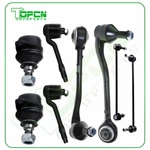 QTY(8) Front Control Arms Ball Joints Tie Rods Sway Bar Fits 2000-02 2003 Bmw X5. Fixed Price $63.55.