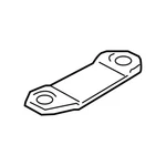 Genuine Oem Suspension Stabilizer Bar Bracket For Bmw 31356777642. Fixed Price $115.41.