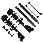 Front Struts Rear Shocks For Honda Civic 2013 2014 2015 W/coil Spring Sway Bars. Fixed Price $193.49.