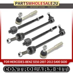 6PCS Front Sway Bar Links Inner & Outer Tie Rod Ends For Mercedes-benz W221. Fixed Price $81.98.