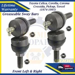 Moog Oem Greasable Front Sway Bar Links For 1974-1995 Toyota Lifetime Warranty. Fixed Price $94.51.