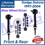 Moog Oem Front & Rear Sway Bar Links For 1997-2004 Dodge Dakota 2WD Lifetime War. Fixed Price $132.89.