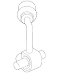 Genuine Hyundai Stabilizer Link 55540-J9500. Fixed Price $61.19.