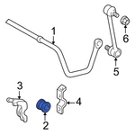 For Toyota Camry 02-06 4881806160 Rear Suspension Stabilizer Bar Bushing. Fixed Price $12.02.