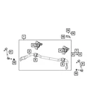 Genuine Mopar Front Suspension Stabilizer Bar Assembly 68375027AC. Fixed Price $343.38.