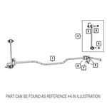 Genuine Oem Mopar Rear Left Right Suspension Stabilizer Bar Link Kit For Ram. Fixed Price $56.21.