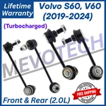 Premium Oe Front & Rear Sway Bars For 2019-2024 Volvo S60/V60, Lifetime Warranty. Fixed Price $202.99.