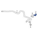 For Acura Rsx 02-06 51308S5A000 Front Suspension Stabilizer Bar Bracket. Fixed Price $270.66.