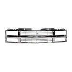 For Chevy Tahoe Grille 1995-2002 Cross Bar Chrome Shell And Insert GM12004631. Fixed Price $222.09.