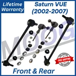 Moog Oem Greaseable Front & Rear Sway Bars For 2002-2007 Saturn Vue, 09 Yr War.. Fixed Price $128.99.