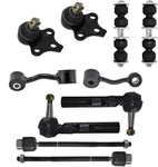 Front & Rear Ball Joints Sway Bars Tie Rods For 1997-2005 Chevrolet Malibu. Fixed Price $88.95.