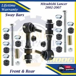 Moog Oem Front & Rear Sway Bar Links For 2002-2007 Mitsubishi Lancer 10 Yr Warr.. Fixed Price $92.06.