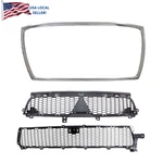 Front Bumper Upper Lower Grille Surround Chrome 3PC Set For 2010- 13 Outlander. Fixed Price $169.21.