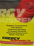 Energy Suspension Hyper.flex System 4.5189R Stabilizer Bar Bushing K. Fixed Price $29.99.