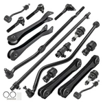 17PC Complete Front Suspension Control Arms Kit For 1997-2006 Jeep Wrangler. Fixed Price $141.99.