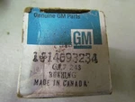New Old Stock 14093234 Genuine Gm Bushing. Fixed Price $14.77.