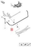 Genuine Porsche Boxster Cayman GT4 Spyder Anti-roll Bar 982511025A. Fixed Price $390.61.