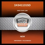 Lemforder 2012-2016 Volkswagen Beetle Sway Bar Link 1K0411315D. Fixed Price $49.00.