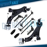 Front Lower Control Arms Sway Bars + Tie Rods For Chevy Equinox Gmc Terrain 2.4L. Fixed Price $139.94.