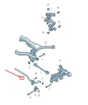 New Vw Tiguan Ad Rear Anti Roll Bar 5QF511305C Original No Import Duties To. Fixed Price $219.29.
