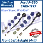 Pair Moog Oem Rear Sway Bar Links 1985-1997 Ford F-350 Lifetime Warranty. Fixed Price $69.79.