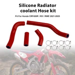 Silicone Radiator Coolant Hose Kit Fit For Honda CRF450R Rx Rwe 21-25 Red. Fixed Price $80.68.