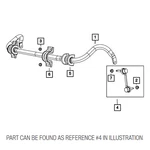 Genuine Oem Mopar Front Driver Suspension Stabilizer Bar Link Kit For Dodge Jeep. Fixed Price $68.61.