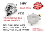 Brake Vacuum Pump O-ring For Bmw 545 550 645 650 745 750 760 X5 Oe Replacment. Fixed Price $323.33.