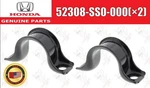 Honda Oem Rear Sway Bar 22MM Mount Brackets 52308-SS0-000( 2) For Integra. Fixed Price $16.00.