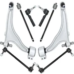 8PCS Control Arm Ball Joint Tie Rod Sway Bar Link L&r For 2010-16 Cadillac Srx. Fixed Price $160.58.