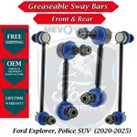 New Oe Front & Rear Sway Bar Links 2020-2025 Ford Explorer/police Suv 9YR W.. Fixed Price $154.66.