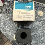 New Genuine Gm Oem Bushing 14093234. Fixed Price $14.50.