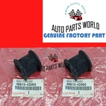 Brand New Genuine Oem Toyota 01-05 RAV4 Front Stabilizer Bushing Set 48815-42060. Fixed Price $28.95.