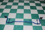 05-09 Mustang Convertible Aftermarket Blue Rear Stabilizer Sway Bar Assembly Wty. Fixed Price $244.99.