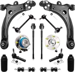 5-LUG Front & Rear Control Arms Sway Bars Tie Rods For 1997-2013 Chevrolet. Fixed Price $247.95.