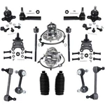 2WD 6-LUG Front & Rear Ball Joints Sway Bars Tie Rods For 2004 2005 Chevrolet. Fixed Price $326.95.