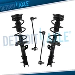 Fwd Front Complete Struts W/ Coil Spring Sway Bars Kit For Nissan Rogue Select. Fixed Price $208.33.