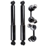 4PCS Rear Shock Absorber Sway Bar Kit For 2004-2015 Nissan Pathfinder Armada. Fixed Price $58.05.
