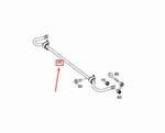 Mercedes-benz W176 Rear Stabilizer Torsion Bar A1763200111. Fixed Price $161.86.