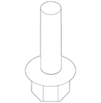 Genuine Volkswagen Stabilizer Bar Bolt N-106-978-01. Fixed Price $12.05.