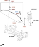 Genuine Brand New Bracket-stabilizer Suits Kia Niro Hybrid 1.6L 2023. Fixed Price $71.13.